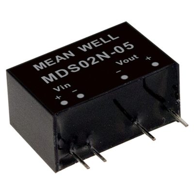 MEANWELL MDS02M-12 DC/DC-Conv 12:12V 167mA 2W