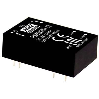 MEANWELL RSDW10H-05 DC/DC Conv 43-160V:+5V 2000mA 10W