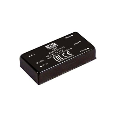 MEANWELL RSDW20H-05 DC/DC-Conv 43-160V:+5V 4000mA 20W