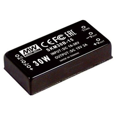 MEANWELL SKM30B-05 DC/DC-Conv 18-36V:+5V 6A 30W
