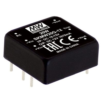 MEANWELL SKMW20F-05 DC/DC-Conv 9-36V:+5V 4A 20W