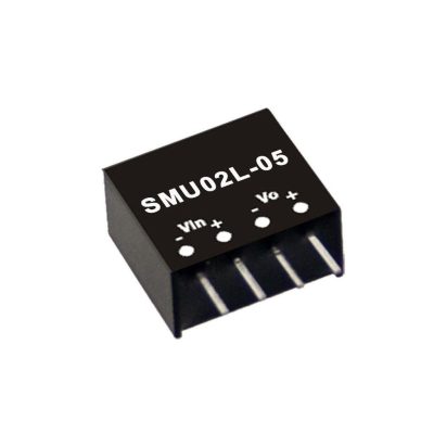 MEANWELL SMU02M-05 DC/DC-Conv +/-12:5V 400mA 2W
