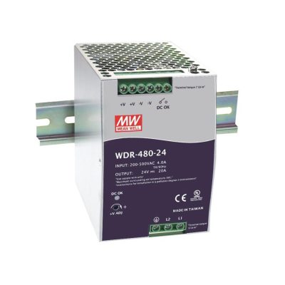 MEANWELL WDR-480-24 SNT DIN-Schiene 480W 24V/20A