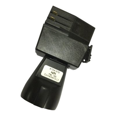 NORDIC | GLOBAL TRAC PRO | Schuko Adapter XTSA67S schwarz