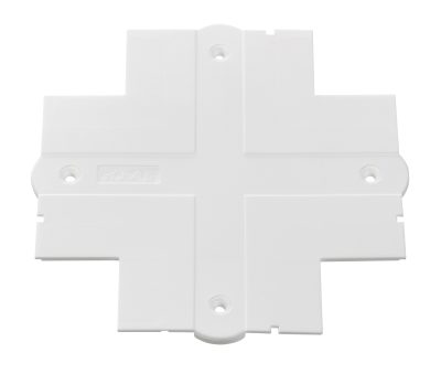 NORDIC | GLOBAL TRAC PRO | 4 Wege Abdeckplatte XTSF630 für DALI Stromschienen weiß