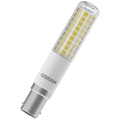 OSRAM LED Special T SLIM CL 8-75W/827 B15d 1055lm 320° dimmbar