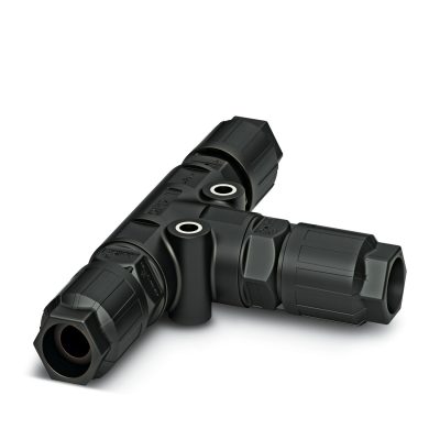T-Verteiler QPD T 2PE1,5 3X8-13 BK IP69