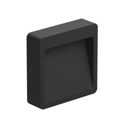 Wandeinbauleuchte 1002 PIXEL (AR) 4W 3000K Anthrazit asymmetrisch breitstrahlend on/off