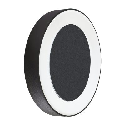 Wand- und Deckenleuchte 7014 CRIO (N3) 18W 4000K Schwarz symmetrisch rund on/off (dip-switch)