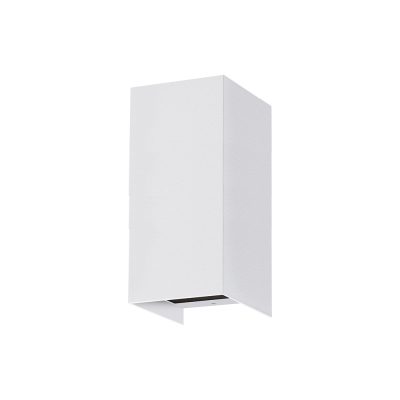 Wandleuchte 7019 DINO (B1) 9W 2700K Grau symmetrisch breitstrahlend on/off