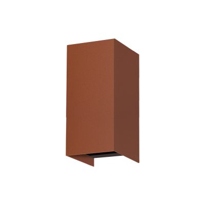 Wandleuchte 7019 DINO (B2) 14W 2700K Corten symmetrisch breitstrahlend on/off