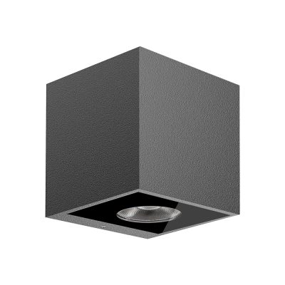 Wandleuchte 7022 ARC (B3) 10W 3000K Anthrazit symmetrisch engstrahlend on/off