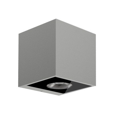 Wandleuchte 7022 ARC (B3) 10W 3000K Silber symmetrisch engstrahlend on/off