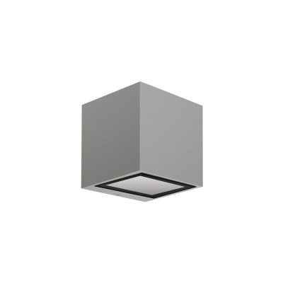 Wandleuchte 7022 ARC (BS) 9W 2700K Silber symmetrisch breitstrahlend on/off