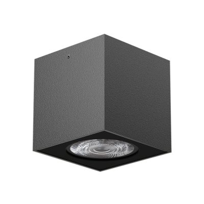 Wandleuchte 7022 ARC (S3) 65W 4000K Anthrazit symmetrisch mittelstrahlend on/off