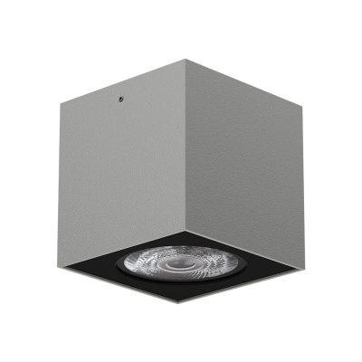 Wandleuchte 7022 ARC (S3) 65W 4000K Silber symmetrisch mittelstrahlend on/off