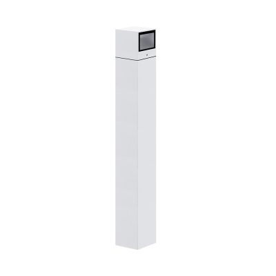 Pollerleuchte 7023 BOSTON (AM) 7W 2700K Grau asymmetrisch einseitig 400 mm