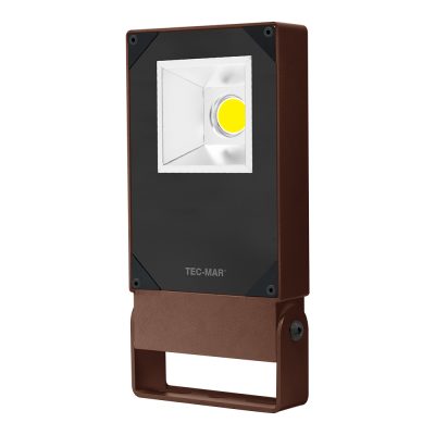 Flutlichtstrahler 7026 POLAR 1 (PR) 50W 3000K Corten symmetrisch breitstrahlend DALI