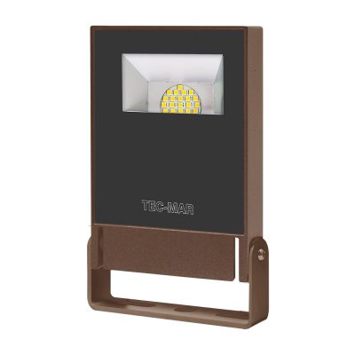 Flutlichtstrahler 7025 POLAR 0 (A5) 30W 3000K Corten asymmetrisch breitstrahlend on/off