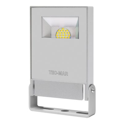 Flutlichtstrahler 7025 POLAR 0 (A5) 30W 3000K Silber asymmetrisch breitstrahlend on/off
