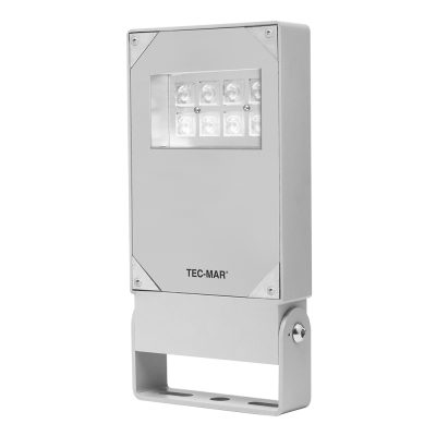 Flutlichtstrahler 7036 POLAR 1M (S9) 30W 3000K Silber symmetrisch breitstrahlend on/off