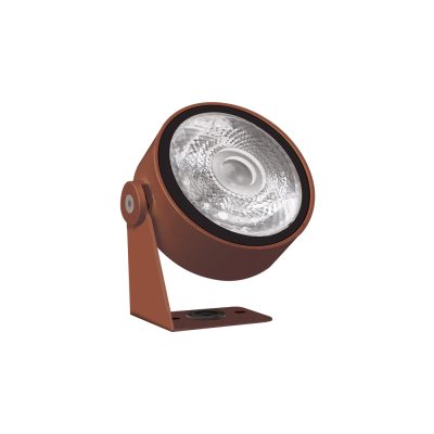 Wandleuchte 7050 ROD (G6) 10W 2700K Corten symmetrisch breitstrahlend on/off
