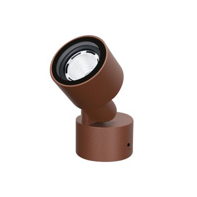 Flutlichtstrahler 7051 SNAP (C3) 10W 2700K Corten symmetrisch engstrahlend on/off