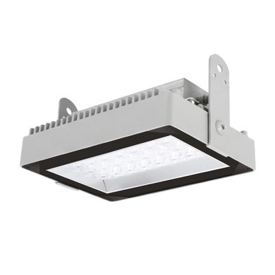 Pendelleuchte 8310 FLAT 1 (CU) 100W 5000K Silber symmetrisch engstrahlend DALI
