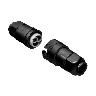 Steckverbinder dicht IP66 zur Verbindung 4P+E (16A - 400V).