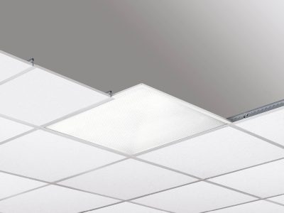 Einbauleuchte 1814 QUADRA IP (NH) 27W 4000K Weiß mikroprismatisch breitstrahlend on/off