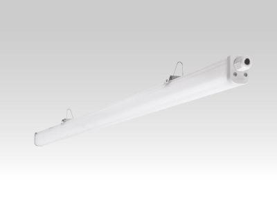 Feuchtraumleuchte 2110 LEA (LD) 19W 3000K grau symmetrisch breitstrahlend DALI 2