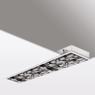 Einbauleuchte 1100 VENEZIA (2R) 15W 4000K Weiß symmetrisch breitstrahlend on/off