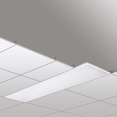 Einbauleuchte 1806 QUADRA HP (RN) 44W 4000K Weiß symmetrisch breitstrahlend em. 1h (DIP-switch)