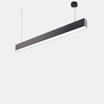 Pendelleuchte 2007 AGAPE 2 (C3) 20W 3000K CRI 90 Schwarz symmetrisch breitstrahlend on/off