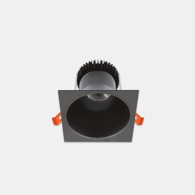Einbauleuchte 6023 ELIO (QF) 10W 2700K CRI 90 Schwarz symmetrisch mittelstrahlend DALI 2 / DALI 2 push
