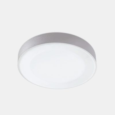 Wand- und Deckenleuchte 7012 ZOE (G3) 15W 3000K Grau symmetrisch weitstrahlend Bewegungsmelder