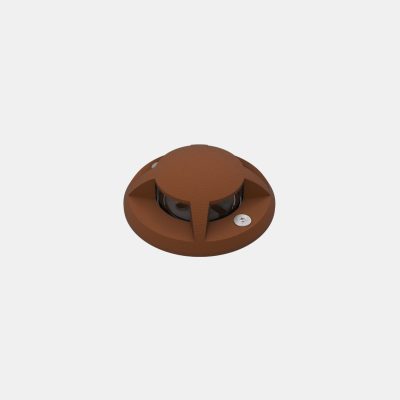 Einbauleuchte 7071 GLIM (R54) 2W 3000K Corten symmetrisch rundumstrahlend on/off