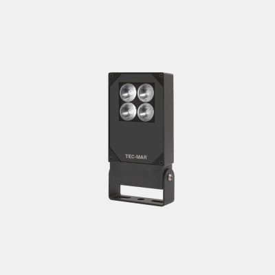 Flutlichtstrahler 7126 FOX 1 (C3) 30W 3000K CRI 90 Anthrazit symmetrisch engstrahlend on/off