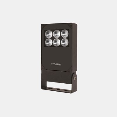 Flutlichtstrahler 7127 FOX 2 (C1) 60W RGB+whiteK Anthrazit symmetrisch engstrahlend casambi bluetooth