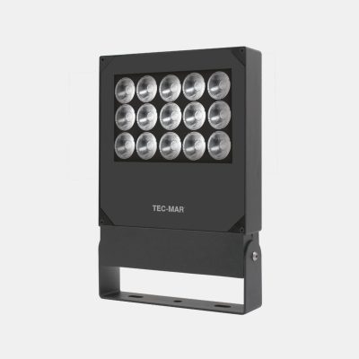 Flutlichtstrahler 7129 FOX 4 (C1) 180W RGB+whiteK Anthrazit symmetrisch engstrahlend casambi bluetooth