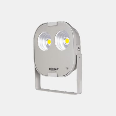 Flutlichtstrahler 8034 LITTLE-LORD (PR) 100W 3000K Silber symmetrisch breitstrahlend DALI