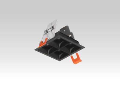 Downlight 6010 OSLO (2N) 13W 2700K matt schwarz symmetrisch gleichmäßig CASAMBI