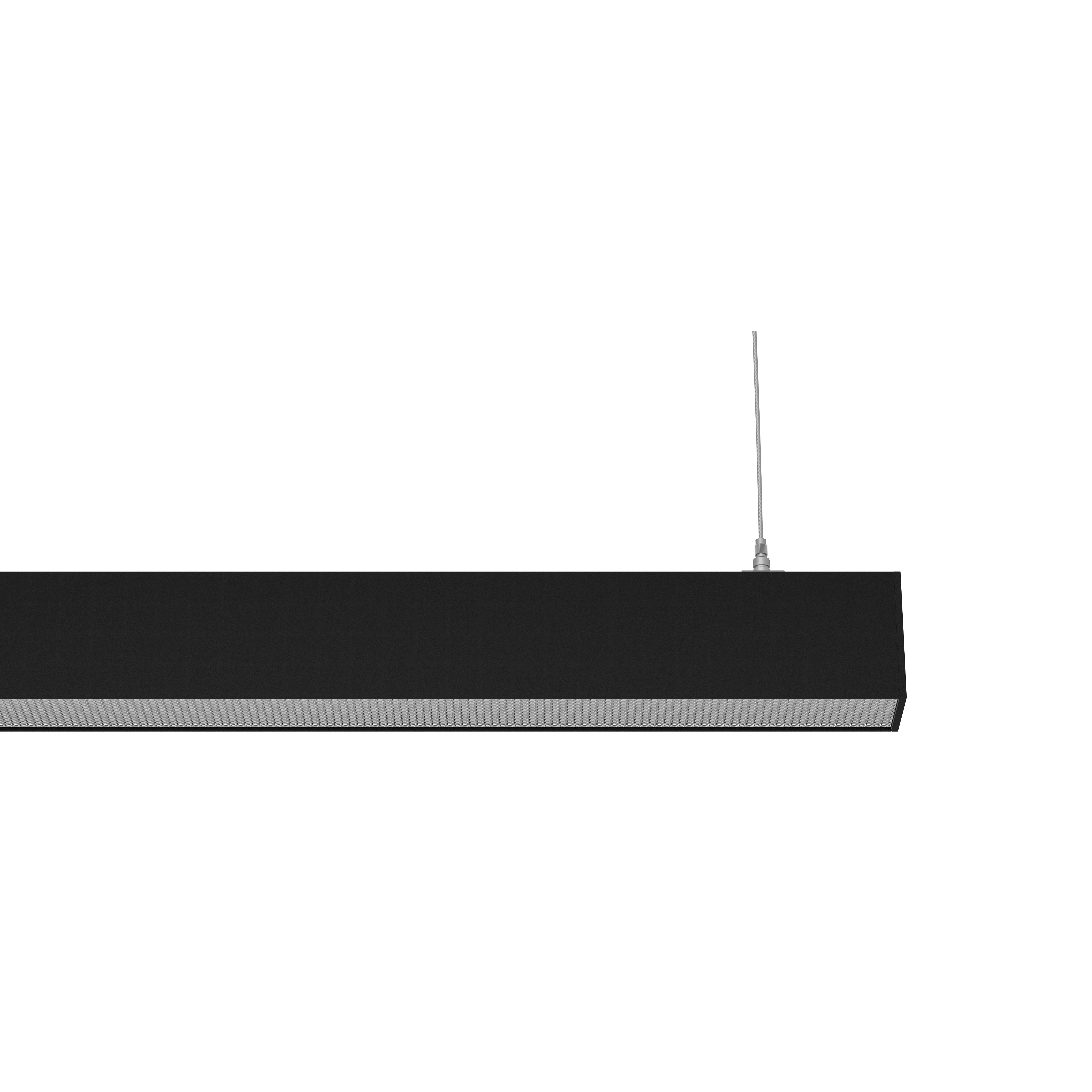 LINEO 40 Pendelleuchte, 3856, direkt/indirekt, 4000K, microprisma, CRI> 90, DALI, Performance , schwarz
