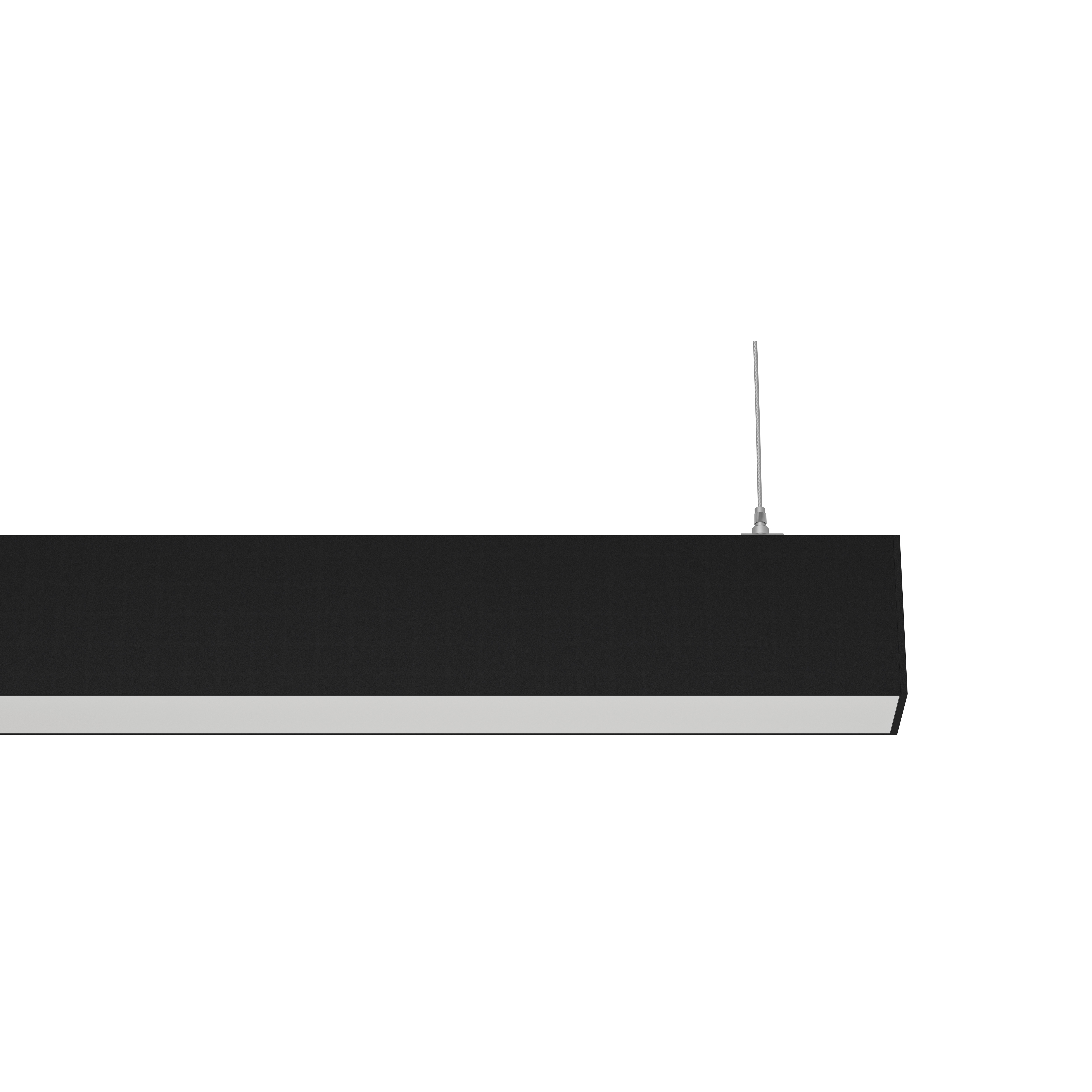 LINEO 50 Pendelleuchte, 2414, direkt, 4000K, opal, CRI> 80, on/off, Performance , schwarz