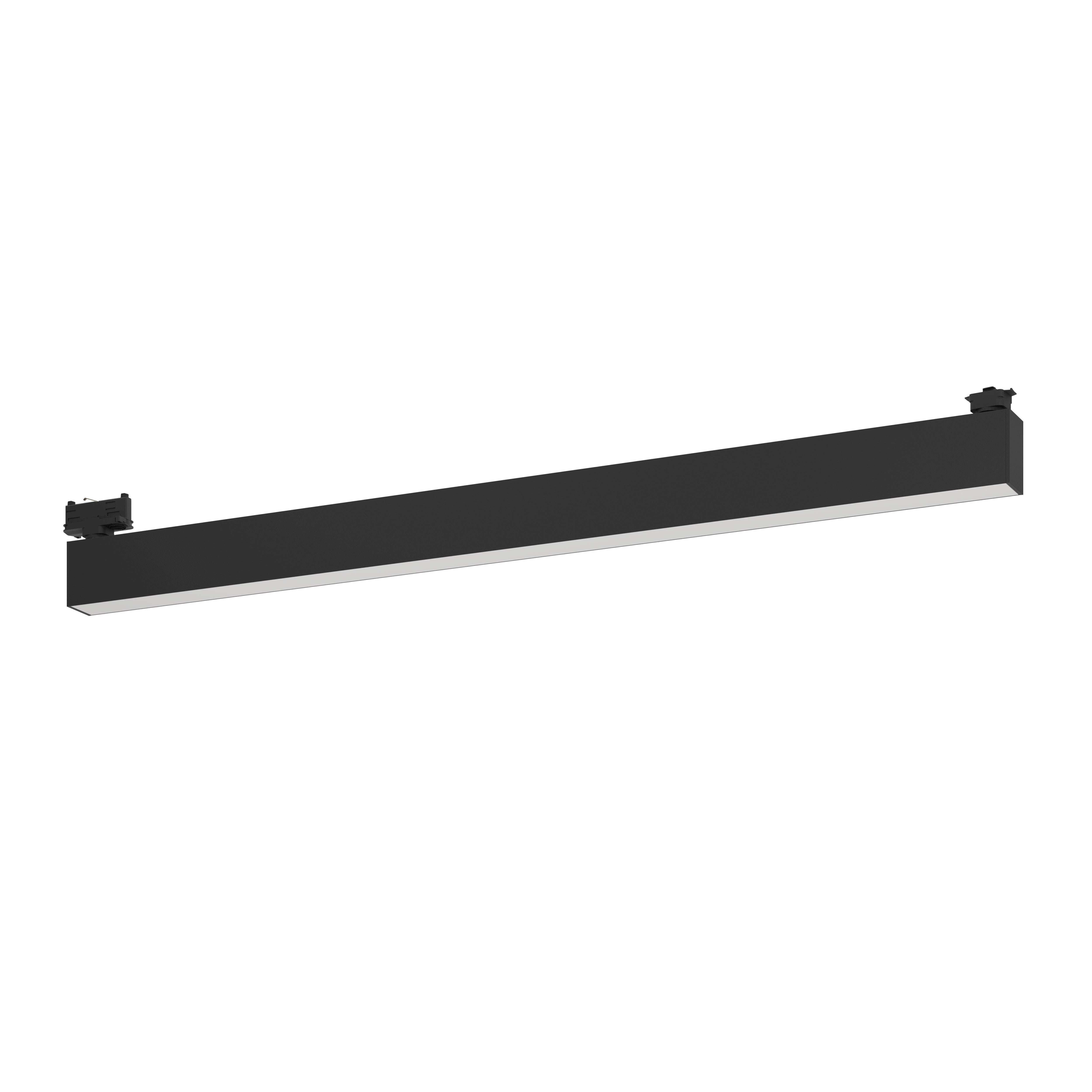 LINEO 50 Schienenleuchte | 1214 | direkt | 3000K | opal | CRI> 90 | on/off | Performance  | schwarz