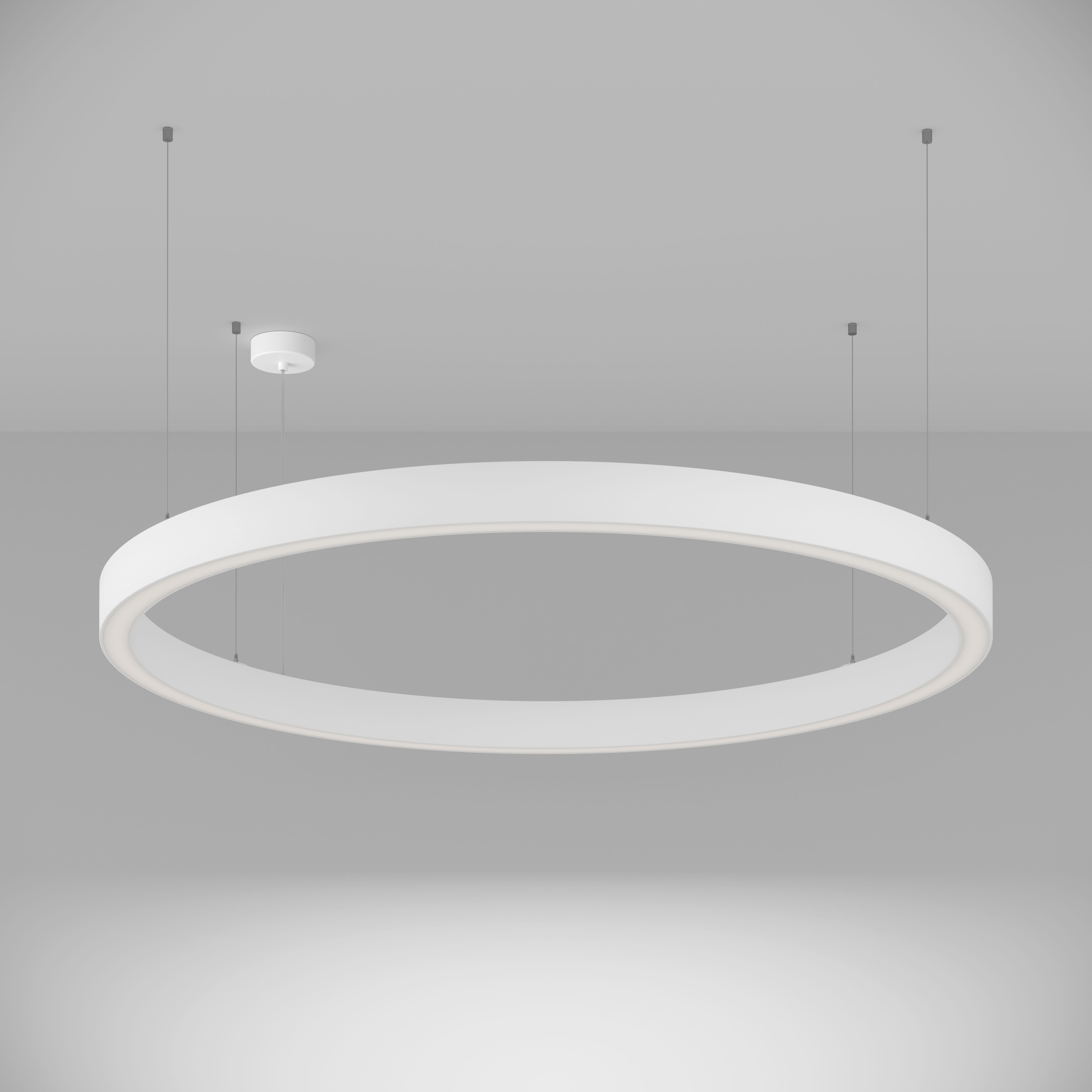 VRING 50 Hängeleuchte | d1220 | direkt/indirekt | 3000K | opal | CRI> 90 | DALI | Performance  | weiß
