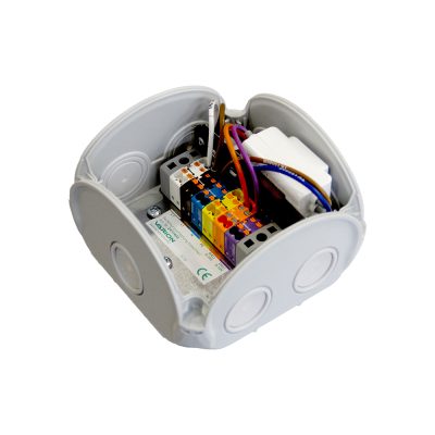 NEXORA 25GR Casambi CBU-ASD Klemmbox (3-pol. Klemmleiste. Relais 16A). Grau