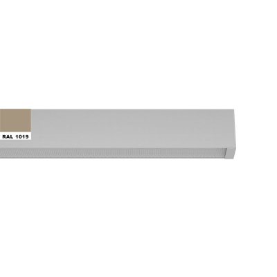LINEO 50splash Anbauleuchte | 2905 | direkt | 4000K | microprisma | CRI> 90 | DALI | Performance  | Sonderfarbe RAL 1019