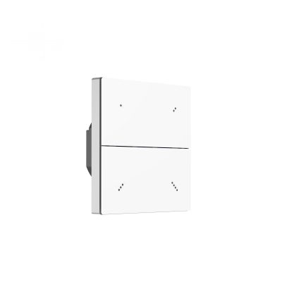 CASAMBI Wandschalter 230V. 4-fach. Glas. inkl. Relais (1.3A). weiss