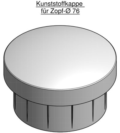 Lichtmast Kunststoffkappe 076.1 EK-19 A